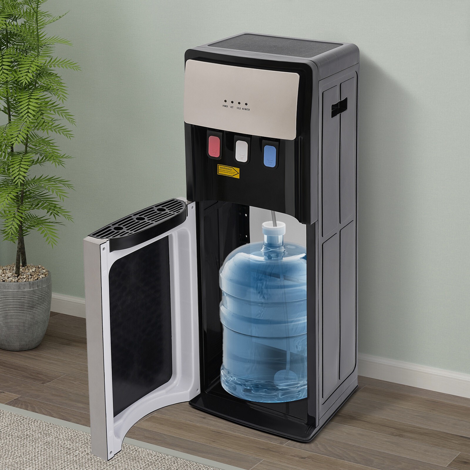 Bottom Loading Hot & Cold Water Cooler Dispenser with User-Friendly Design