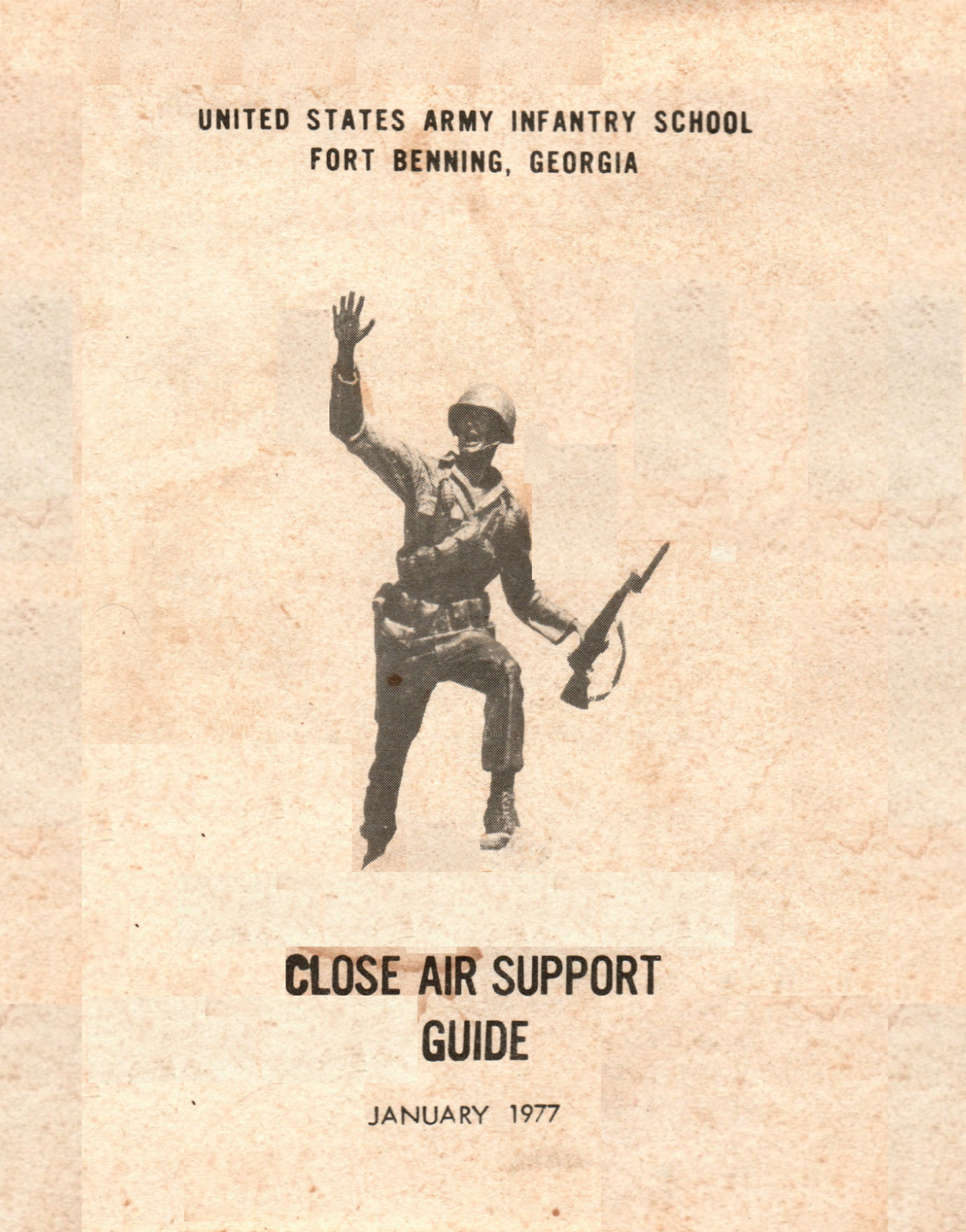 104 Page 1977 CLOSE AIR SUPPORT GUIDE USAIS Fort Benning Manual on Data CD