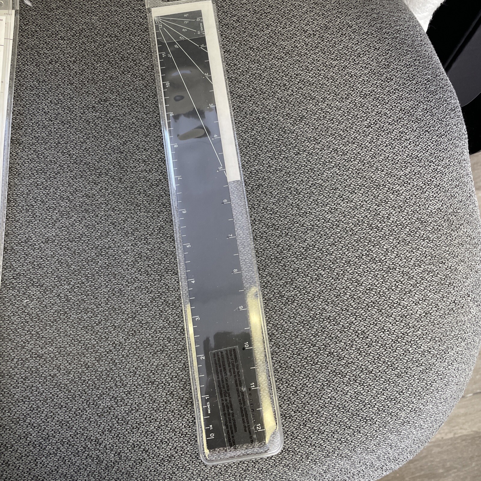 Dritz Home 12" Specialty Ruler: For Drafting & Pattern Making - Item# 44088