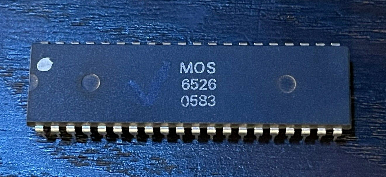 Genuine MOS 6526 CIA | Commodore 64 | Bench Tested & Working | Fast US Shipping