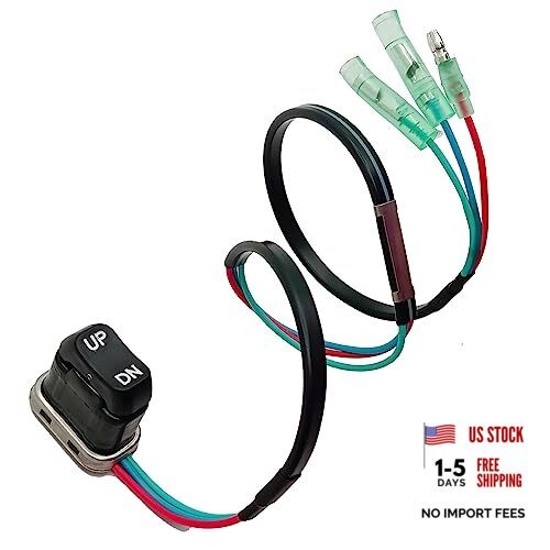 87-18286A43 Power Boat Tilt Trim Switch Replacement for Mercury Mariner