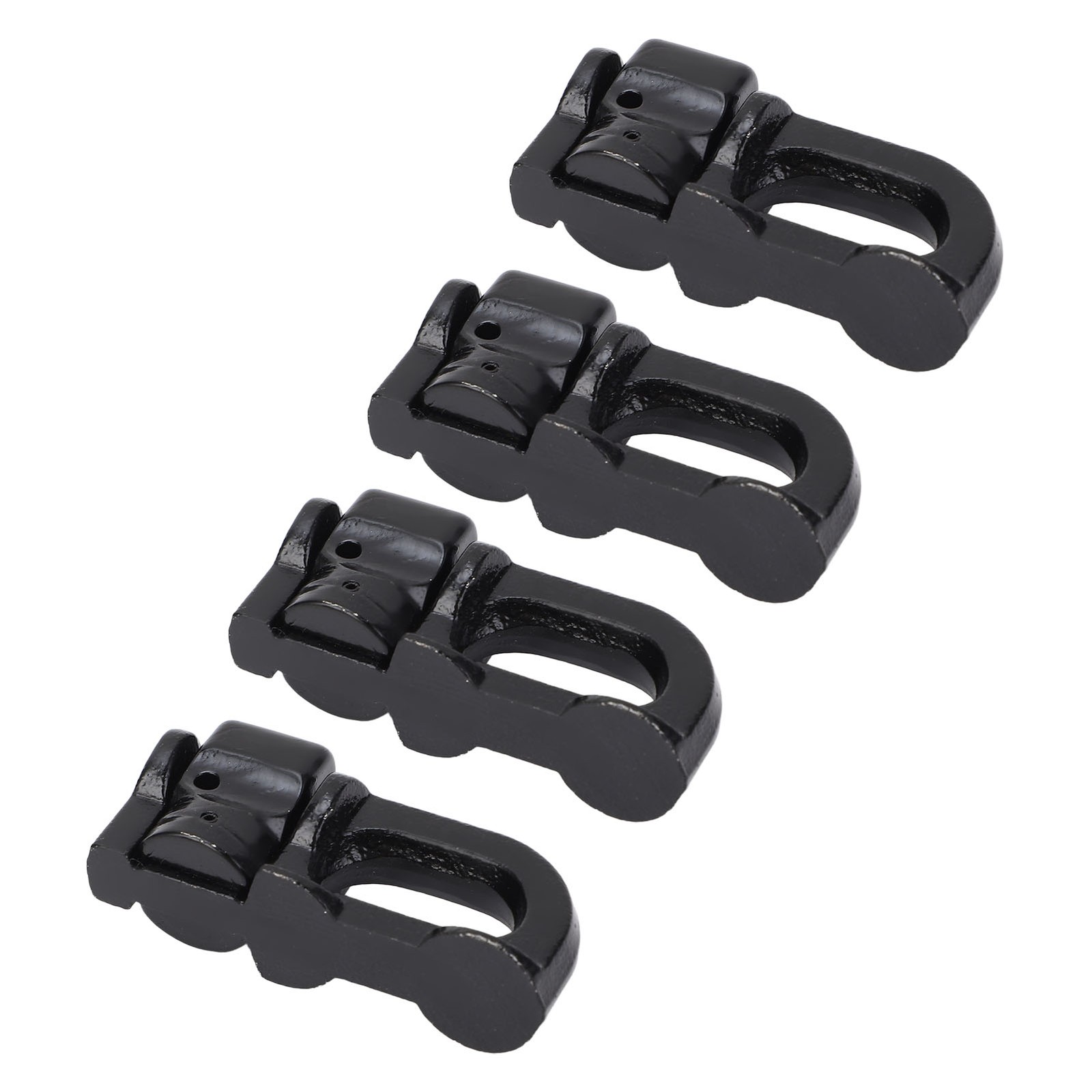 ˜4Pcs L Track Double Stud Tie Down Fitting Carbon Steel L Track Rail Double Stud
