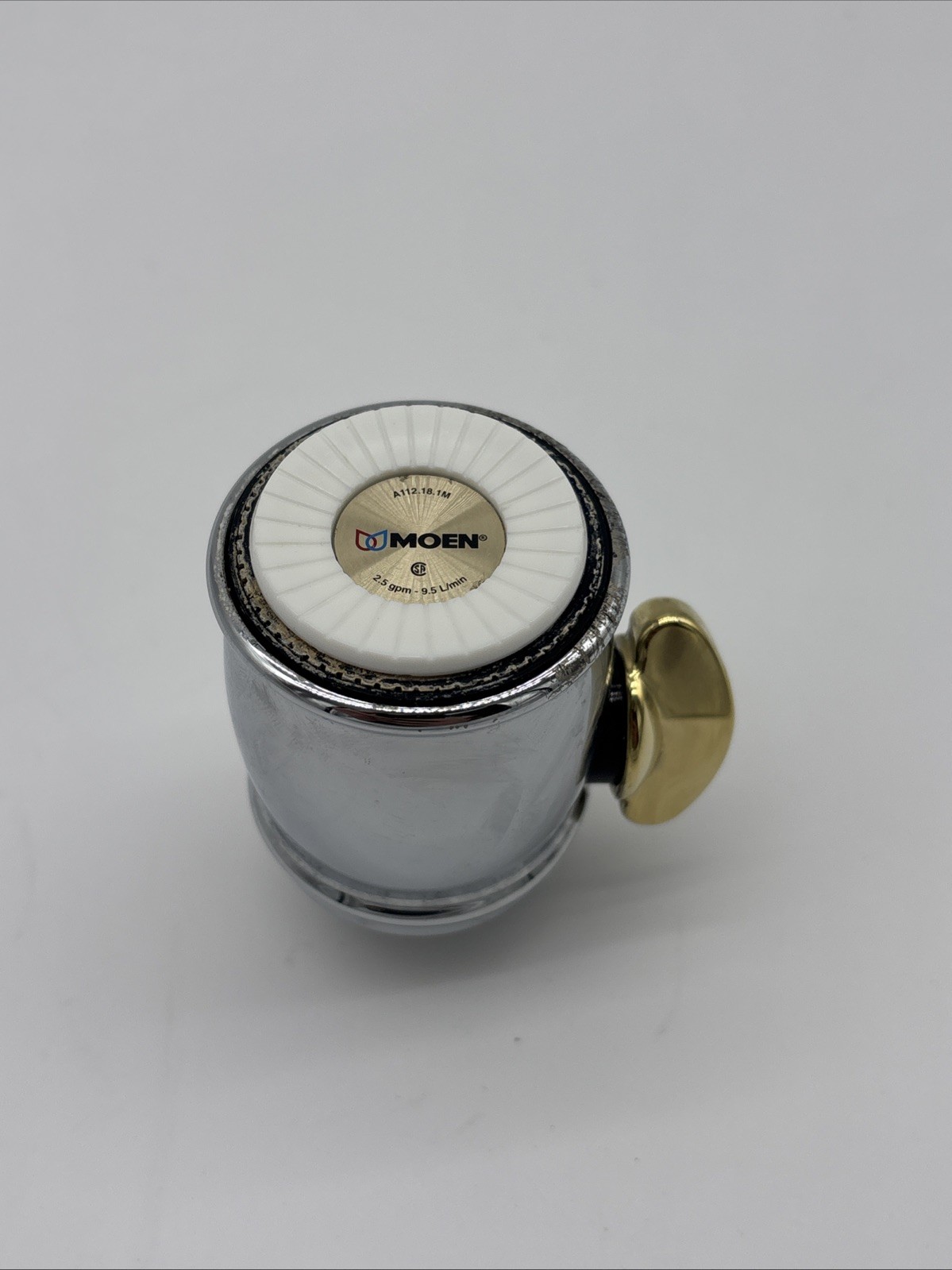 Moen Monticello Shower Head Chrome Brass Polished 2.5 Gpm
