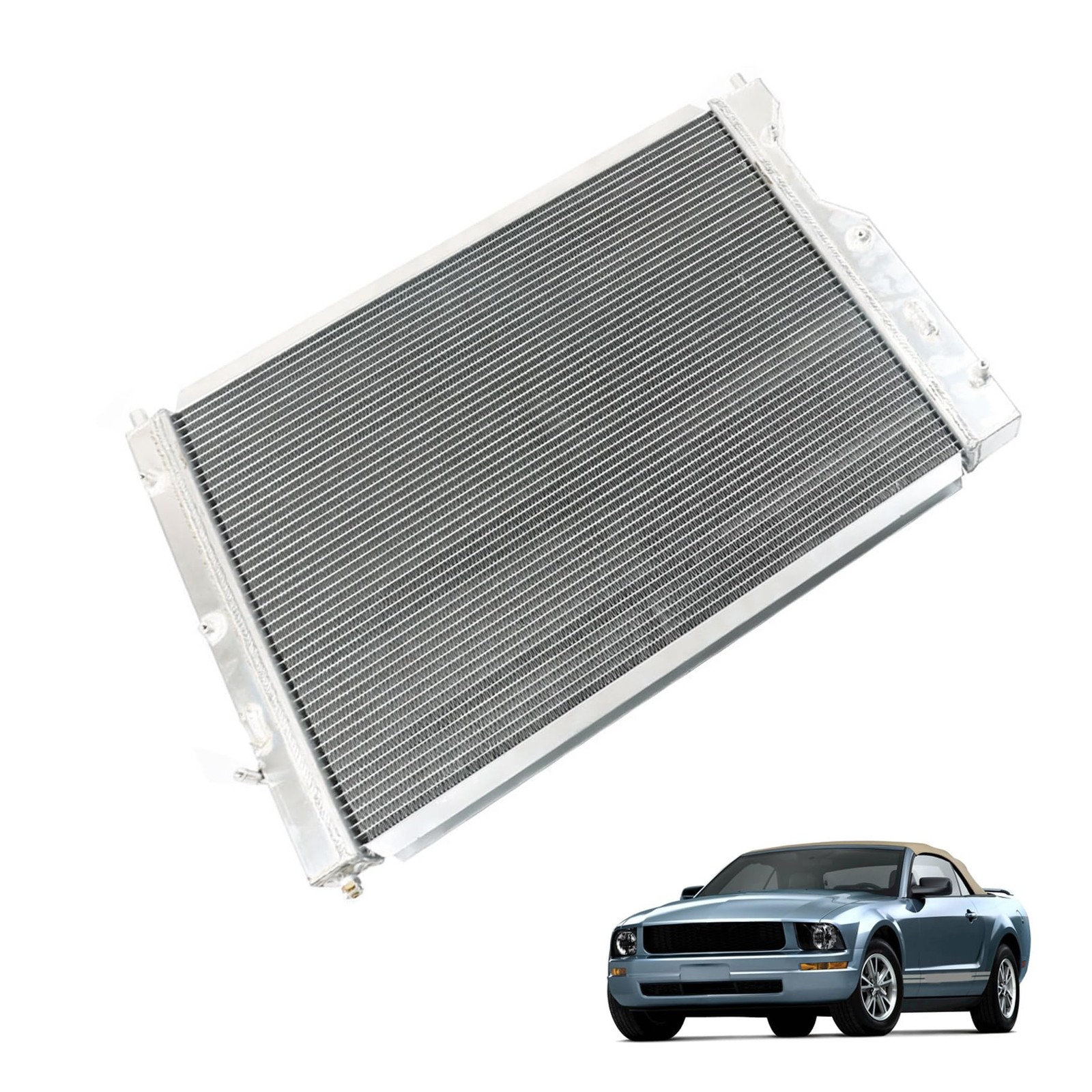 3 Row Aluminum Radiator for Mustang 2005-2014
