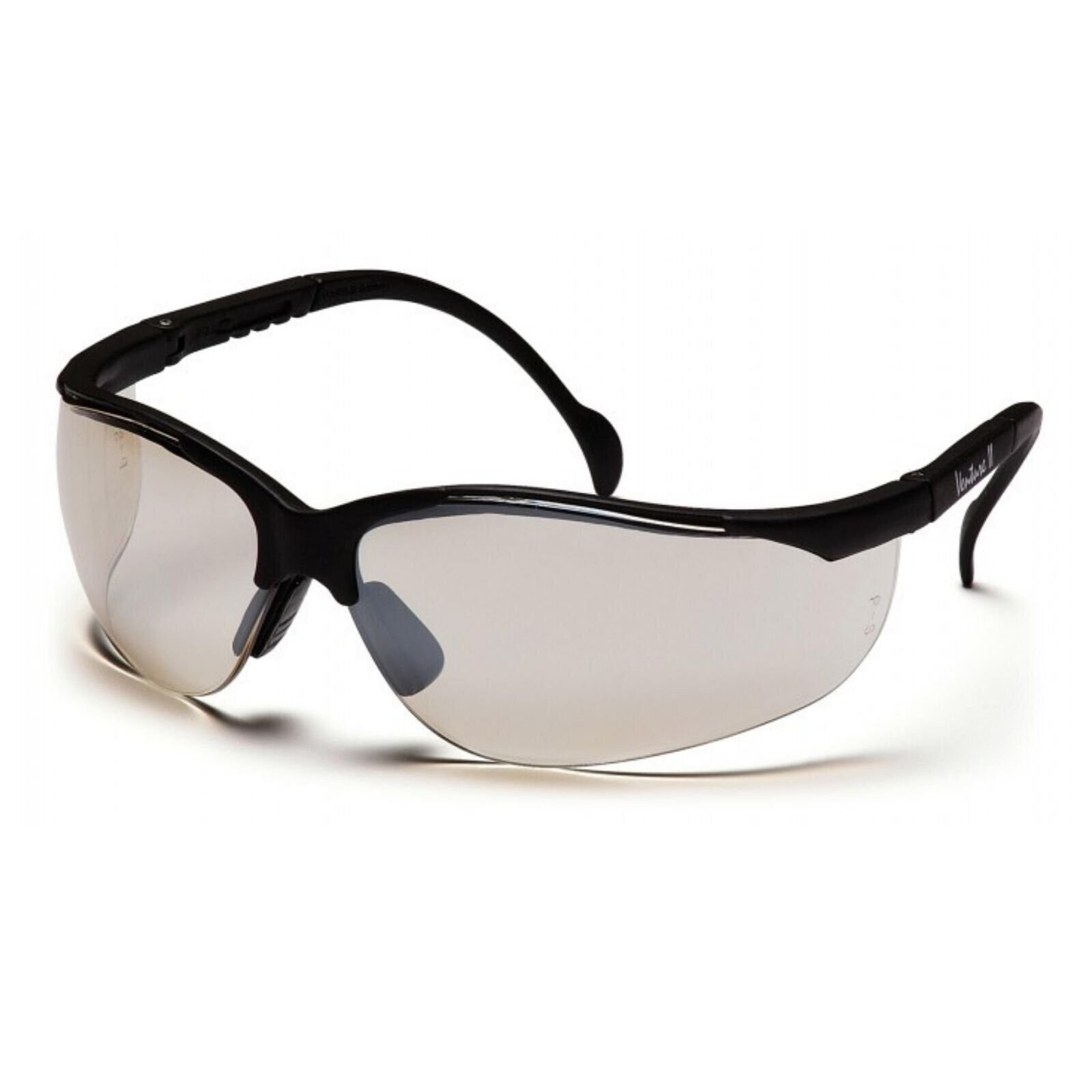 PYRAMEX-SB1880ST Indoor/Outdoor Mirror Anti-Fog Lens with Black Frame