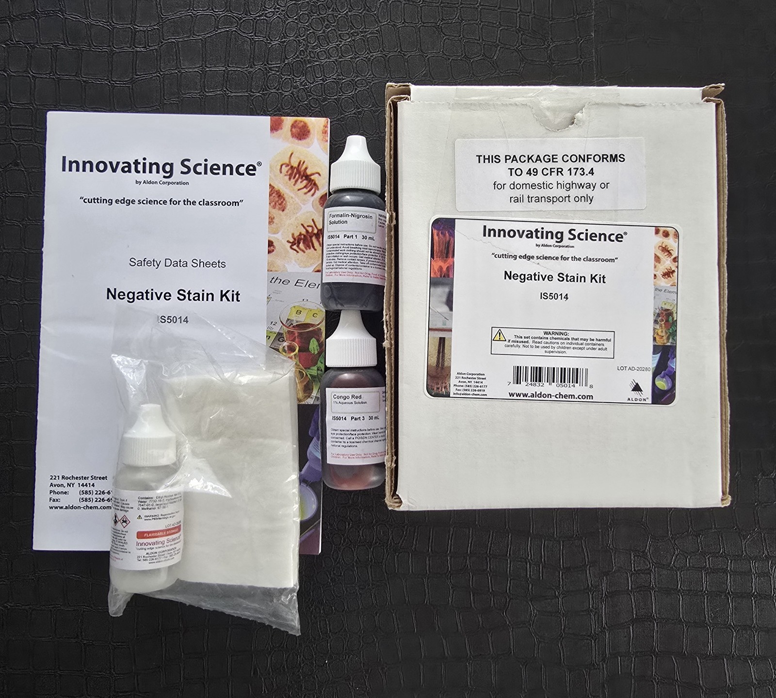 Negative Stain Kit Innovating Science