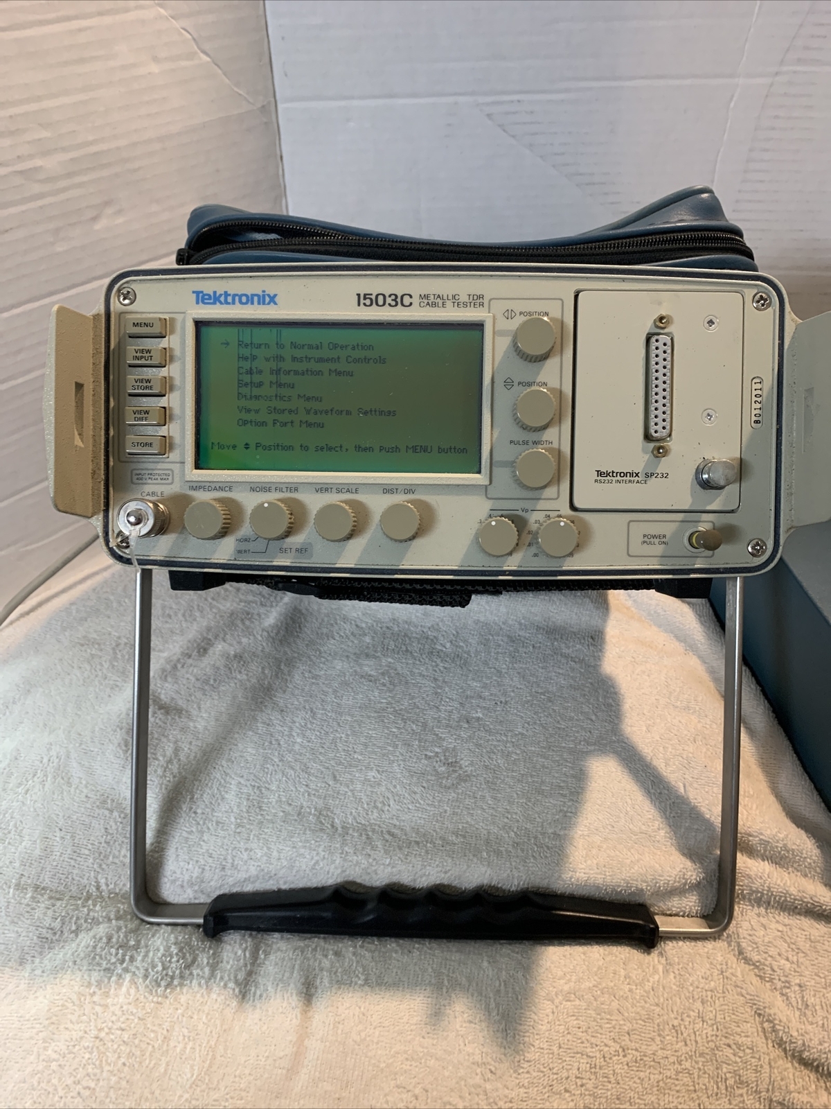 Tektronix 1503C TDR Metallic Cable Tester