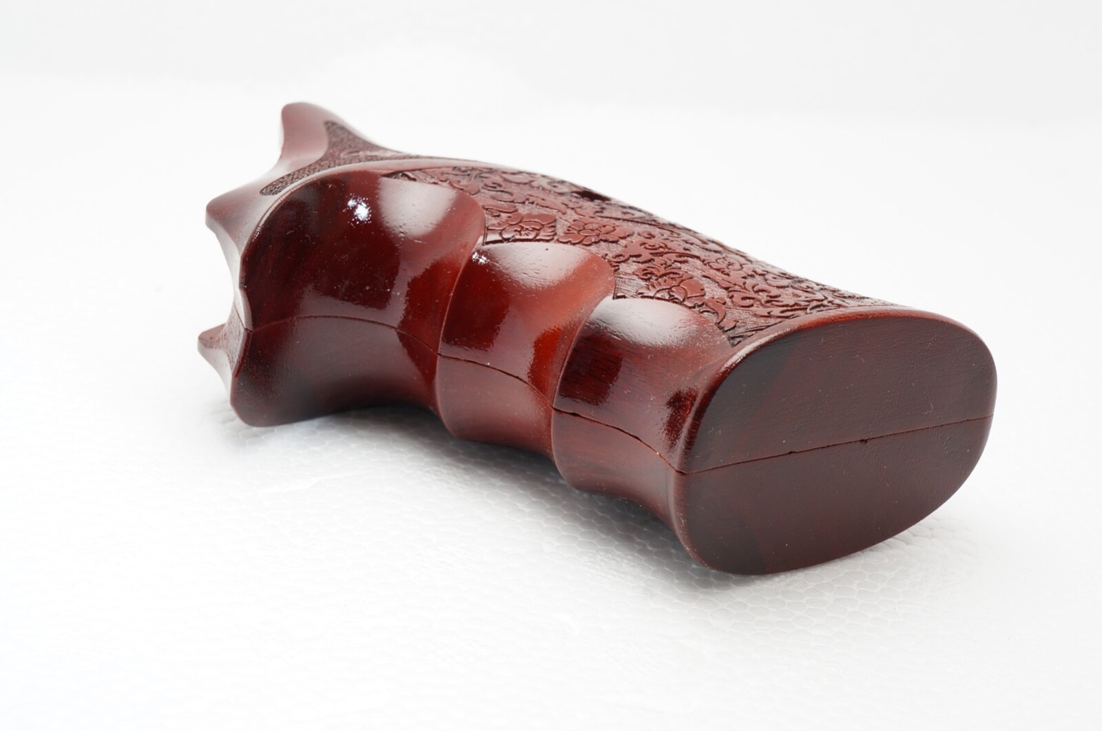 CUSTOM MADE S&W SMITH & WESSON K/L ROUND BUT FRAME GRIP *FLORA-MAROON*