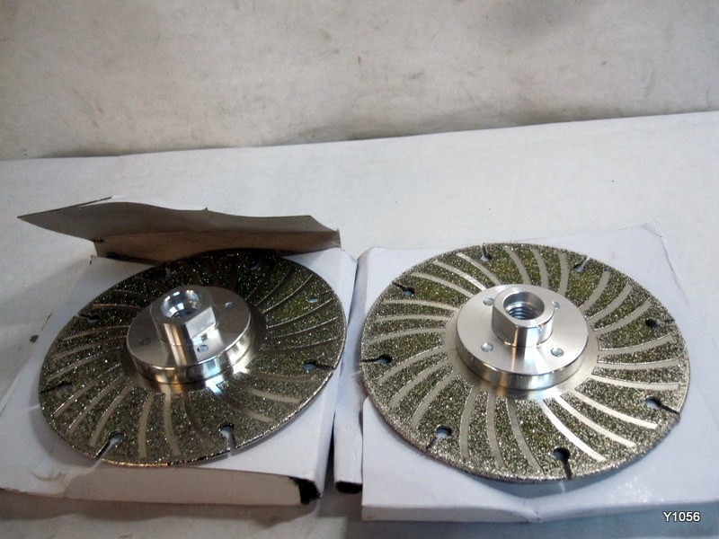 2pcs Angle Grinding Wheel - Electroplated Diamond Multi-Purpose