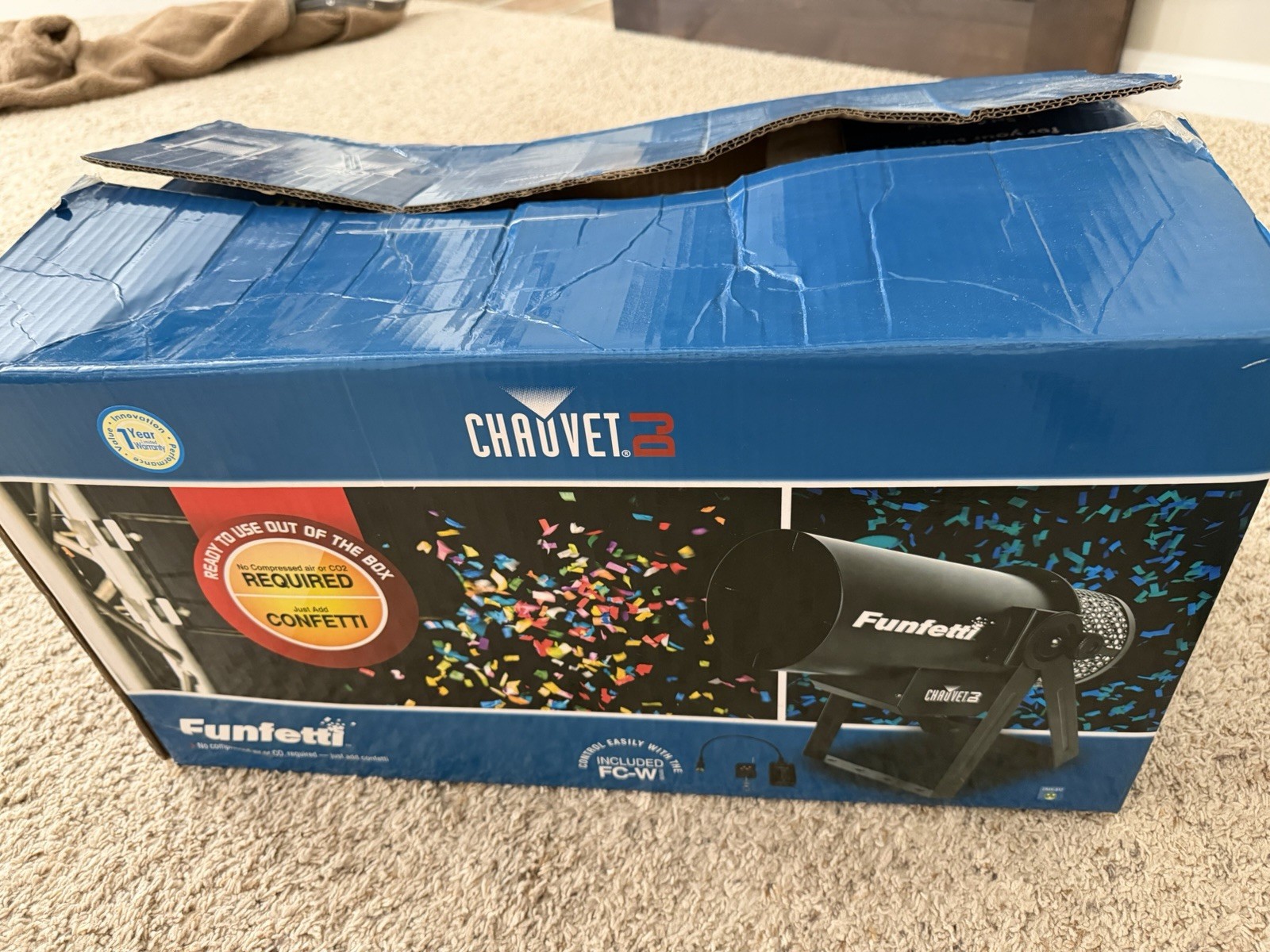 Chauvet DJ Funfetti Shot Confetti Launcher