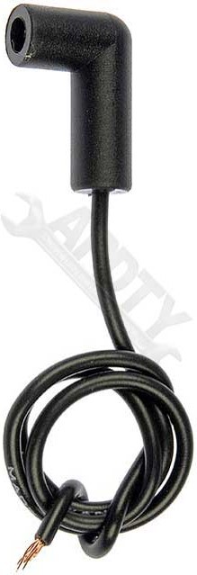 APDTY 96956 Wiring Harness Pigtail Connector 1 Wire 90 Degree For Temp Sender