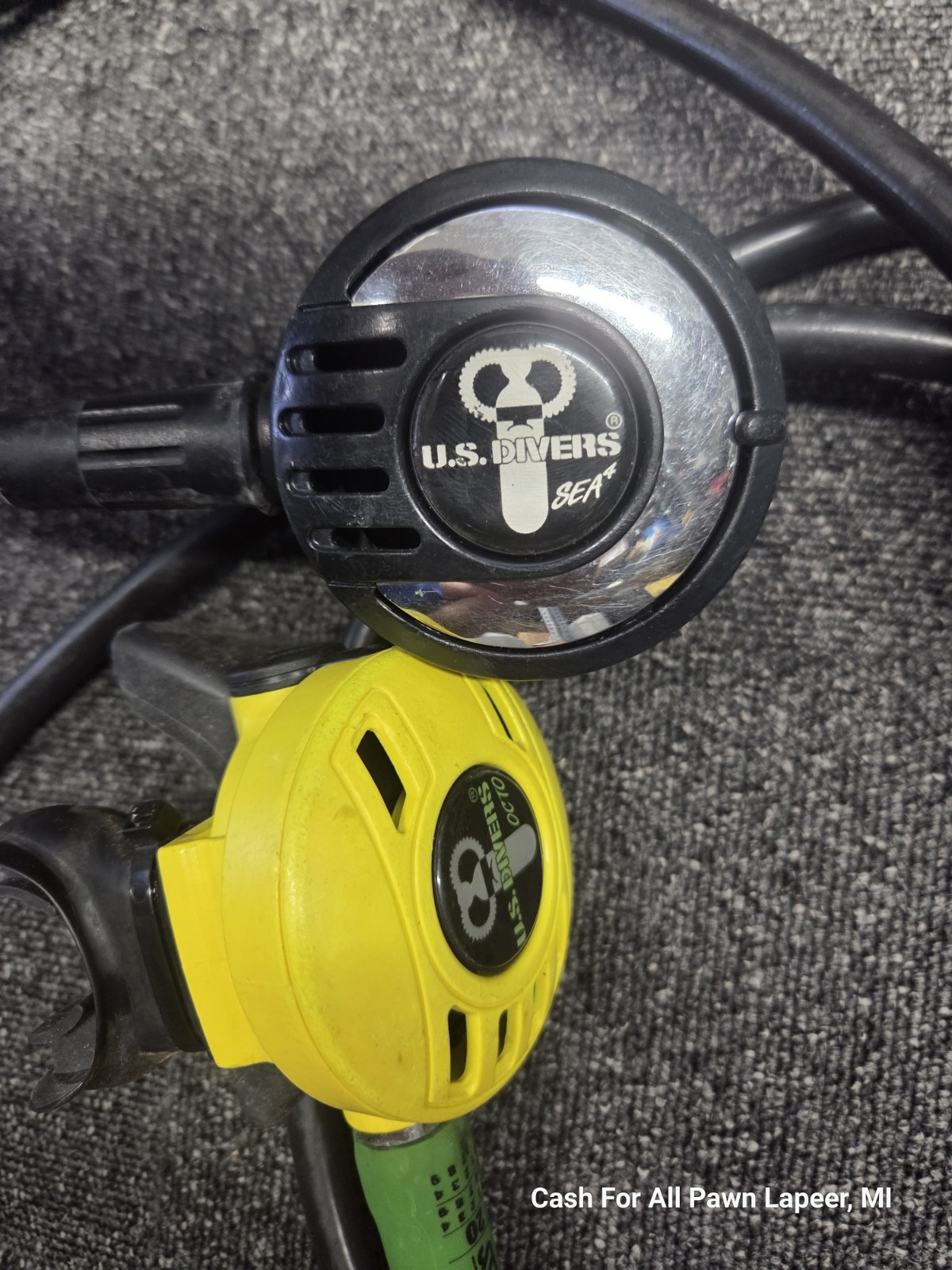 US Divers Sea 4 & Octopus Pivot diving set untested