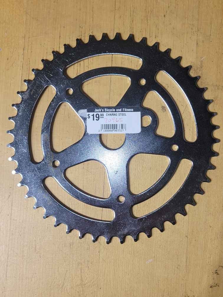 ChainRing Sunlite 48T For 1 Pc Crank Steel 70965 New