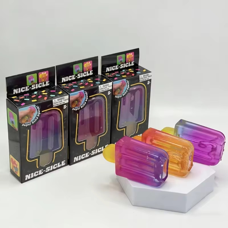 Schylling Needoh popsicle blind box Cube Sensory Stress Relief Squishy Cube