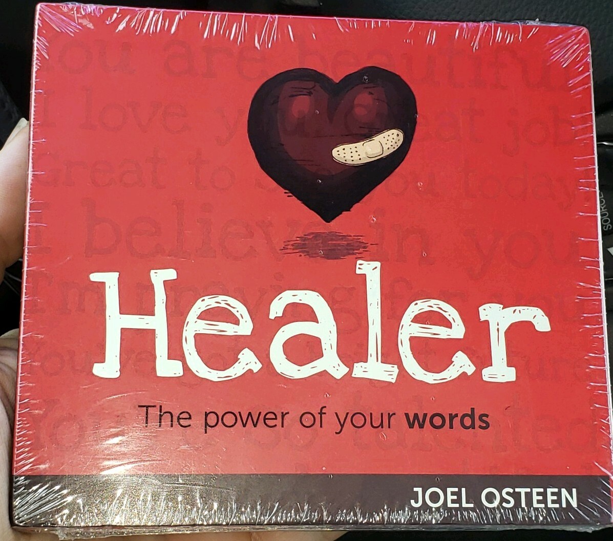 New Healer The Power Of Your Words Joel Osteen CD & DVD Set sealed