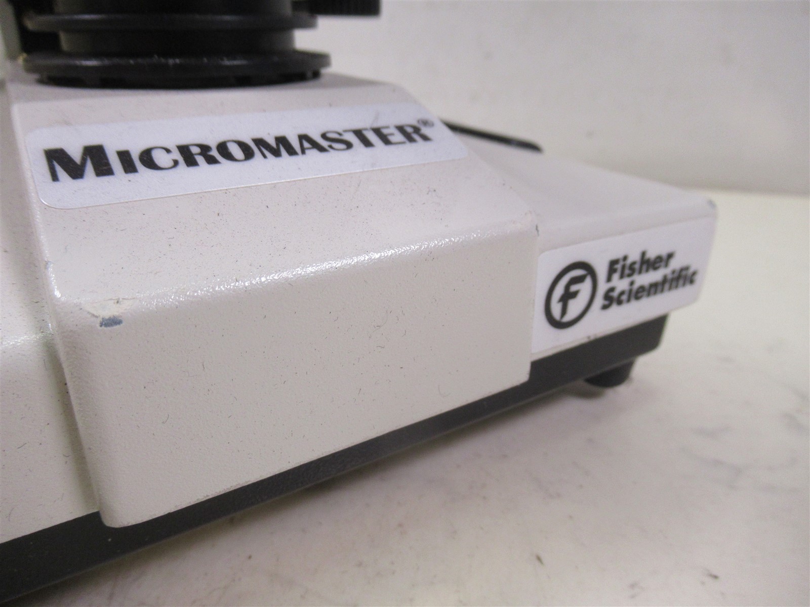 Fisher Scientific Micromaster Binocular Microscope 12-561-4B 4 Objective Lenses