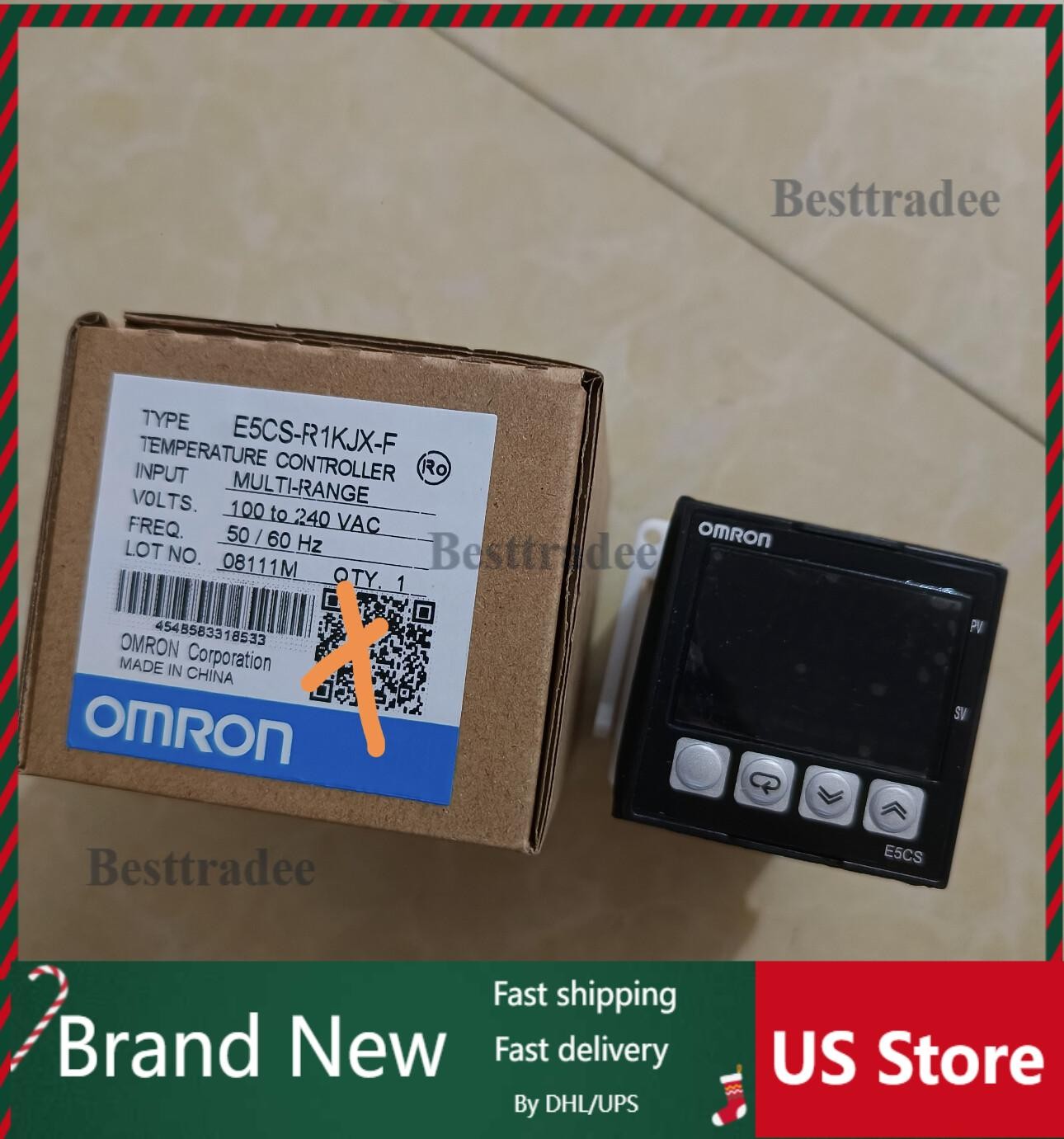 New In Box OMRON E5CS-R1KJX-F Temperature Controller