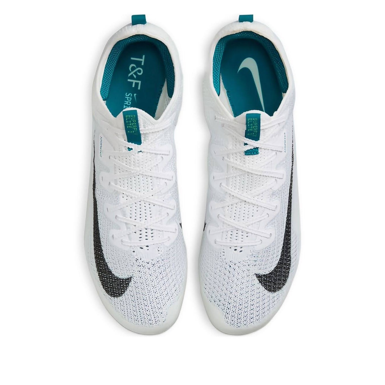 Mens Size 10.5 Nike Racing Spikes Zoom Superfly Elite 2 White Green FZ9662-100