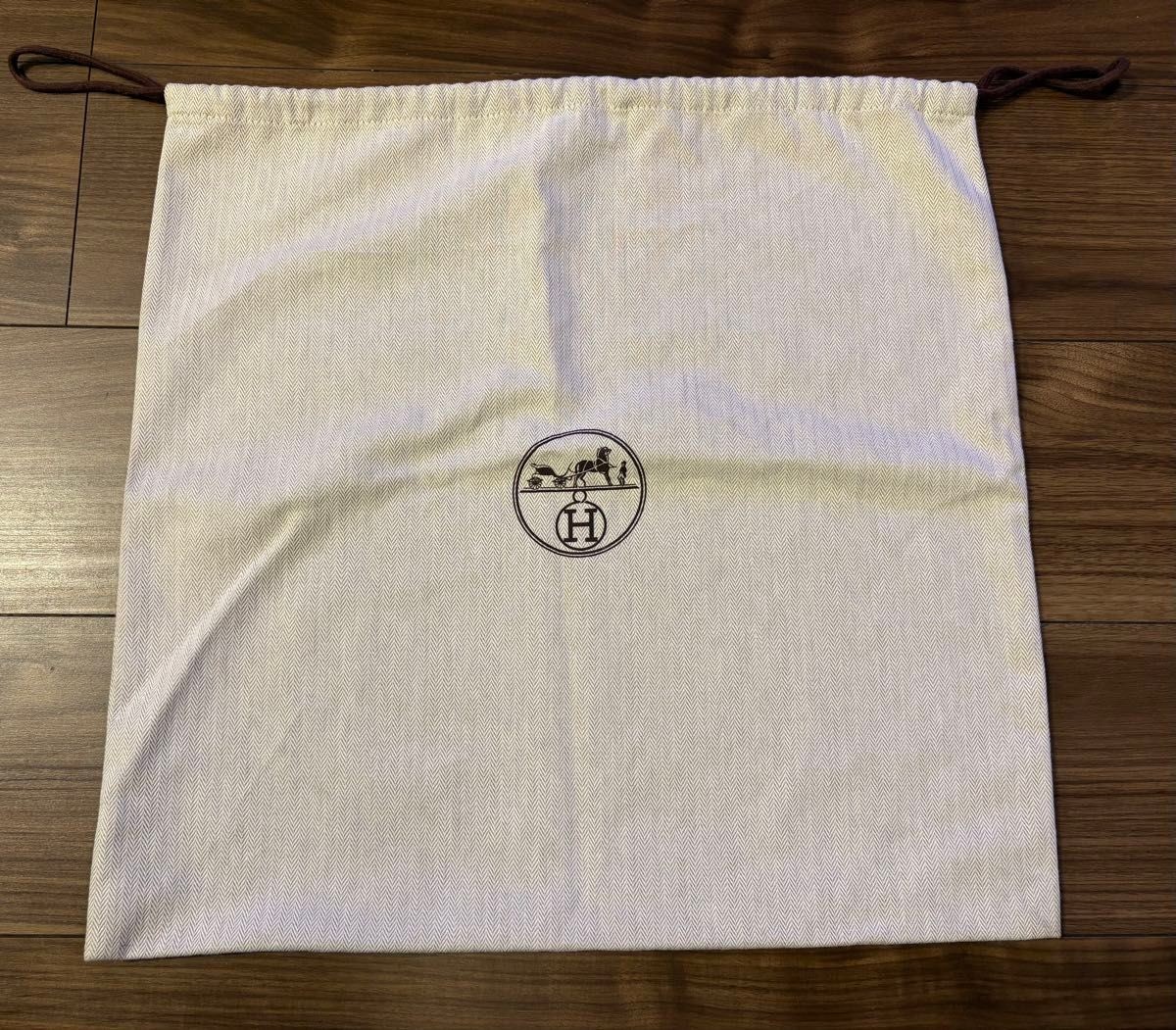 Hermes Dust Bag Storage Bag Pouch Birkin 30 Large Size Approx. W46x H45 cm