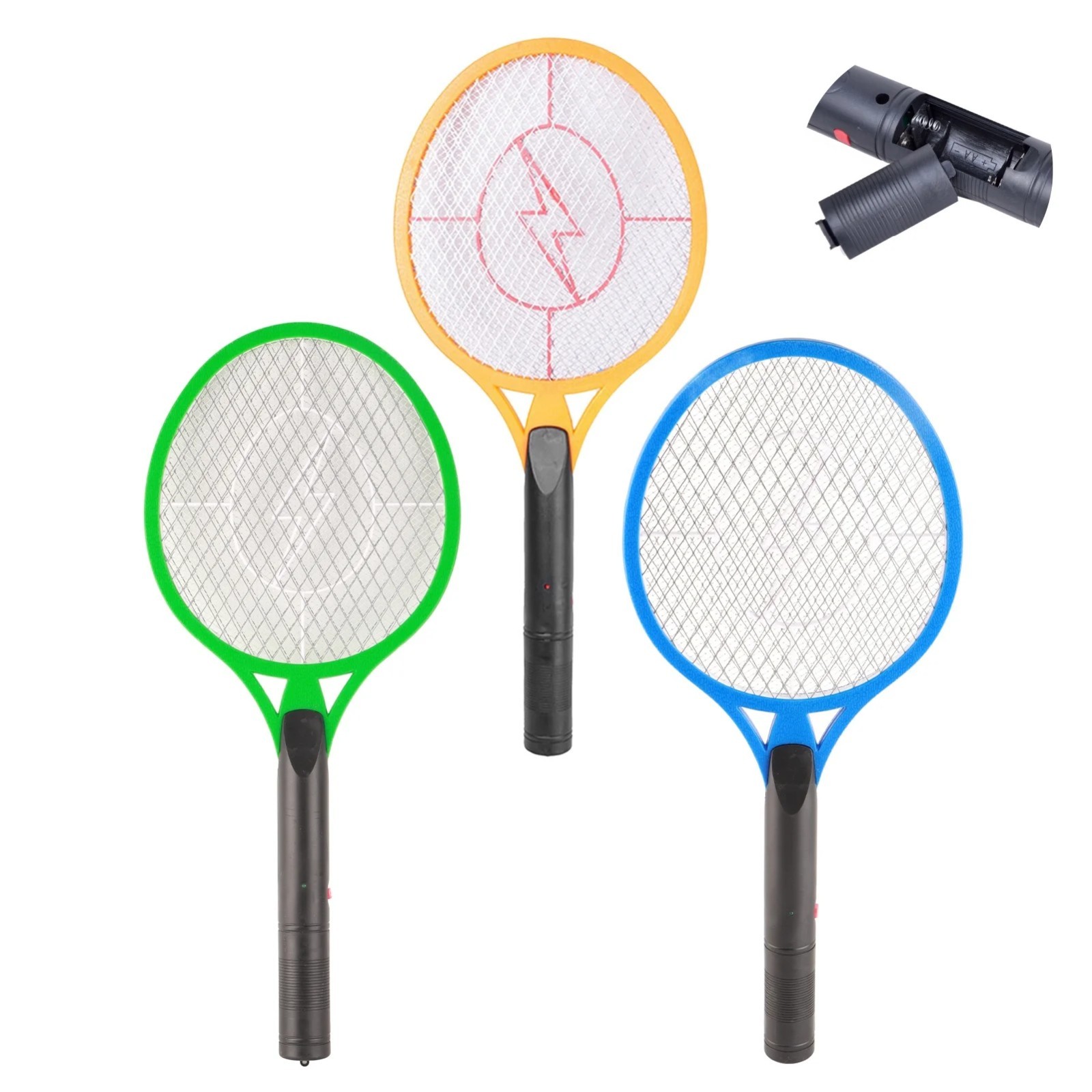 Electric Mosquito Killer Handheld Insect Fly Swatter Racket Portable Fly Insect