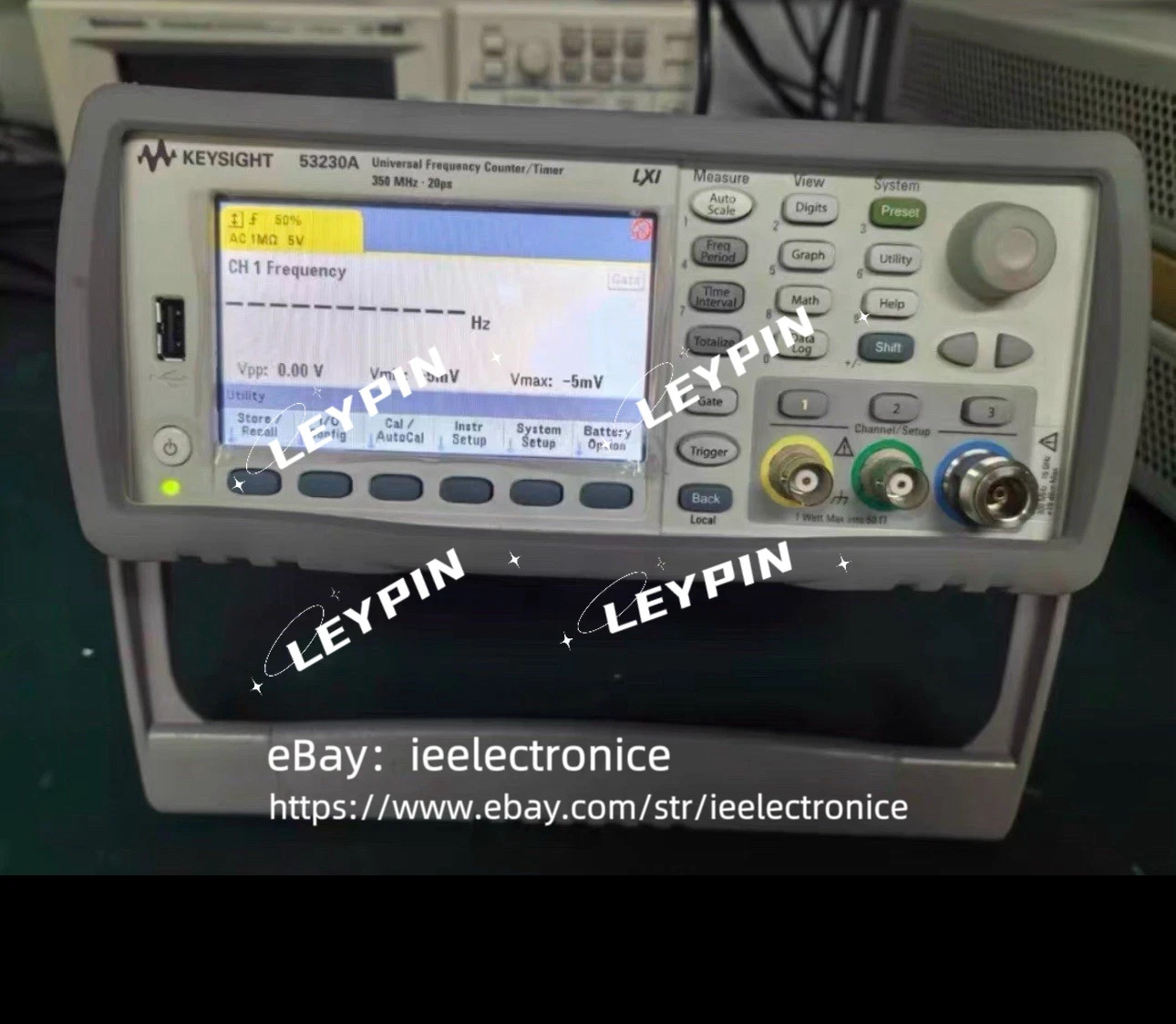 Agilent/Keysight 53230A 350MHZ Universal Frequency Counter/Timer#iee