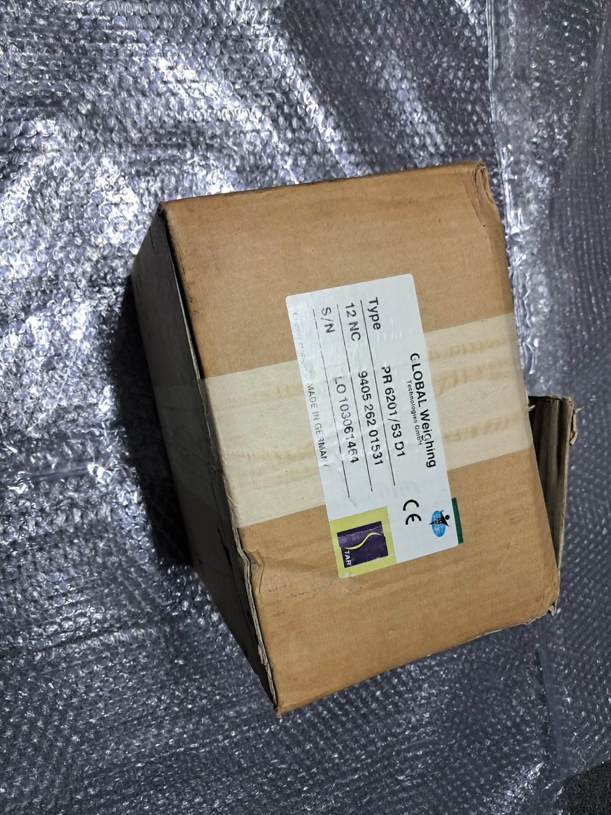 Sartorius Mechatronics PR6201/53 D1 Load Cell