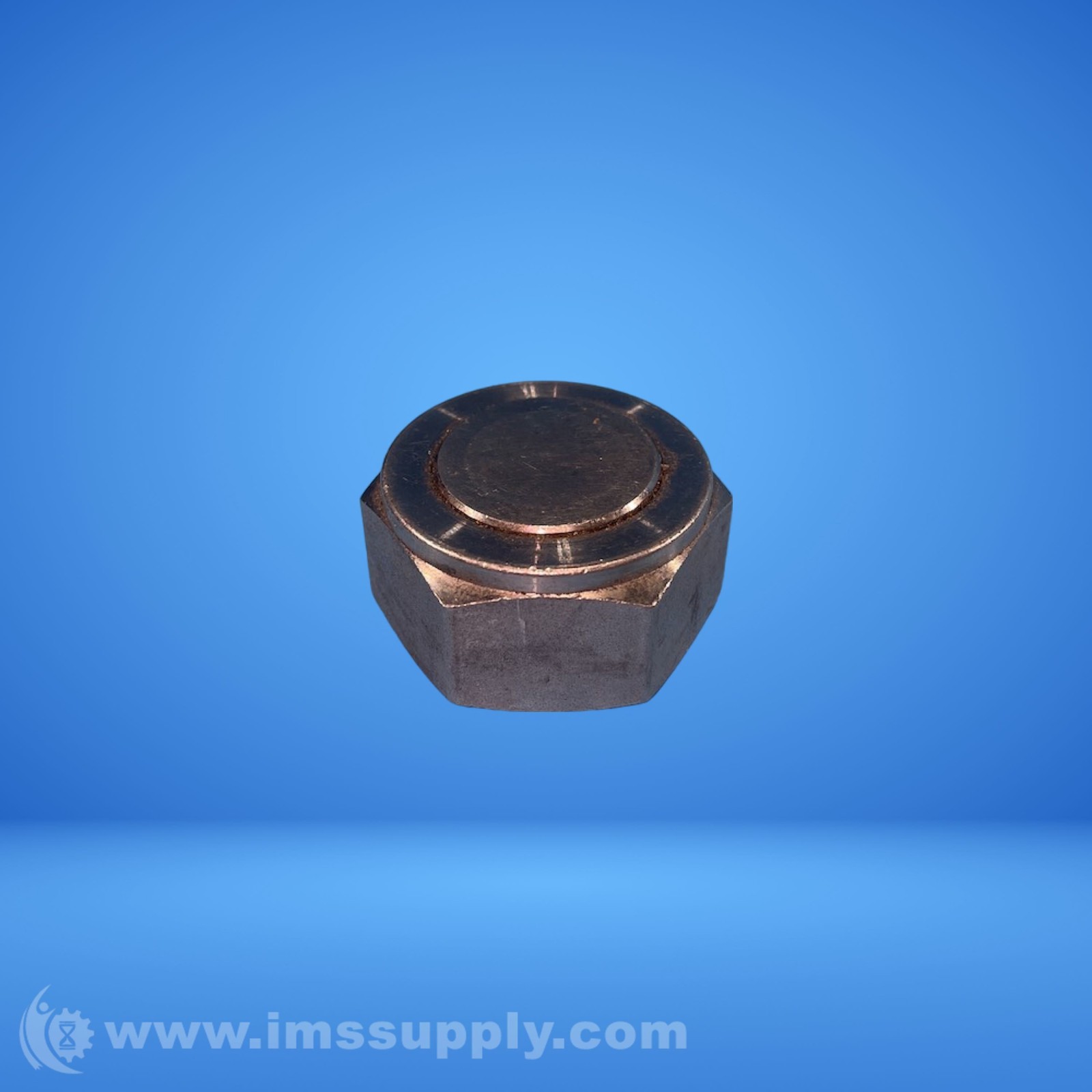 Swagelok Brass Pipe Connector Plug 2" x 2" x 1" FNIP