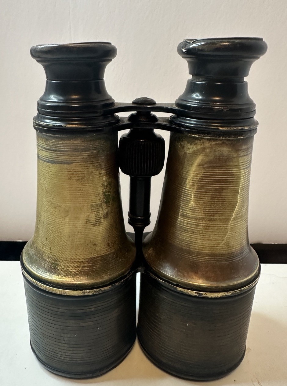 Antique Grammont Paris Marine Binoculars See Pics For Condition