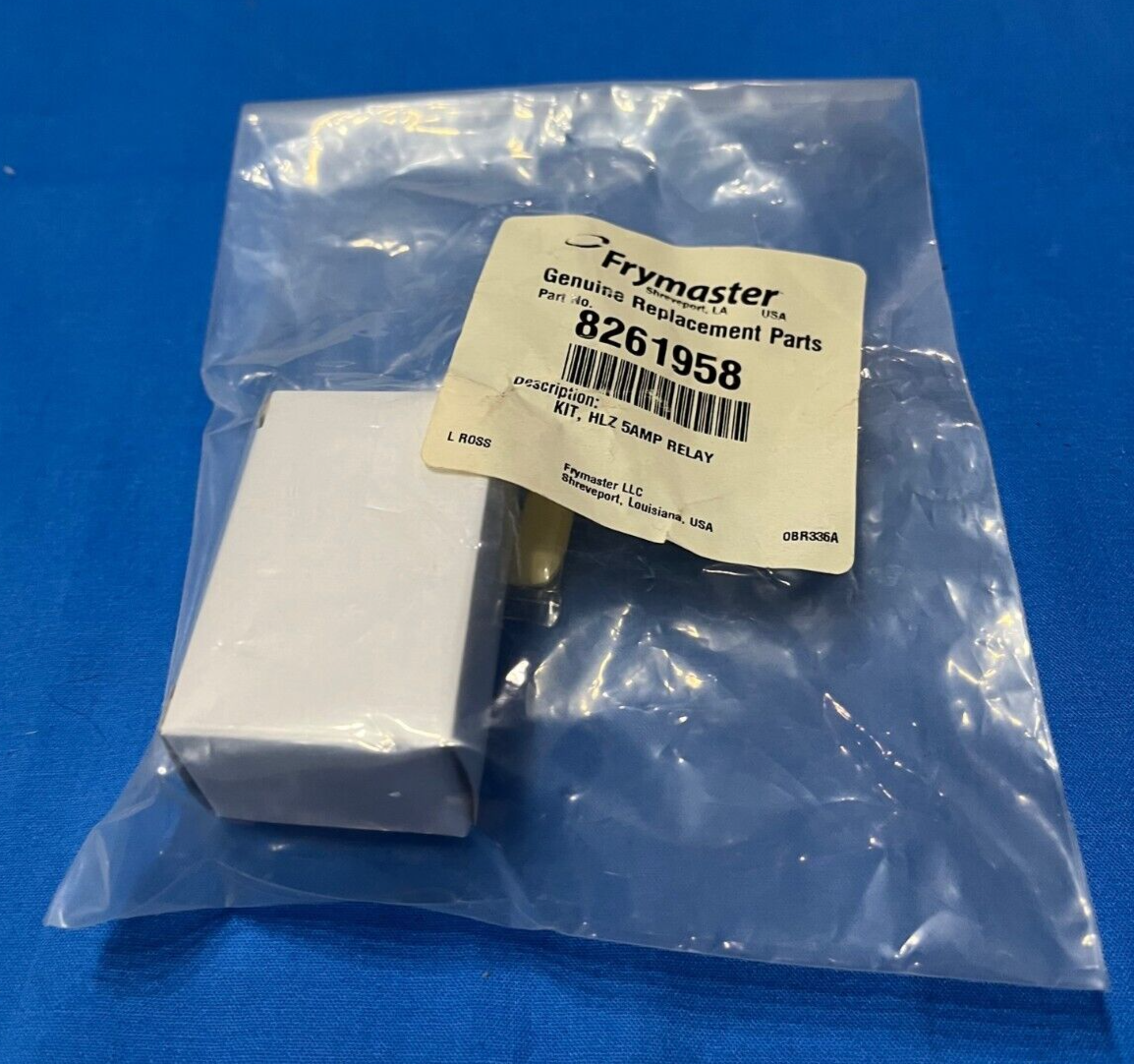 NEW Frymaster 8261958 OEM 5Amp Relay Kit
