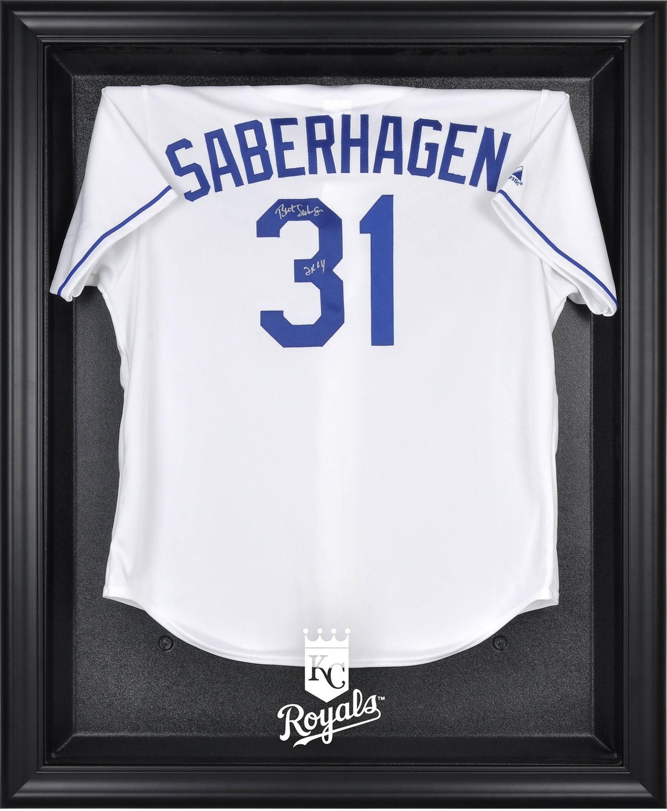 Royals Black Framed Logo Jersey Display Case - Fanatics Authentic