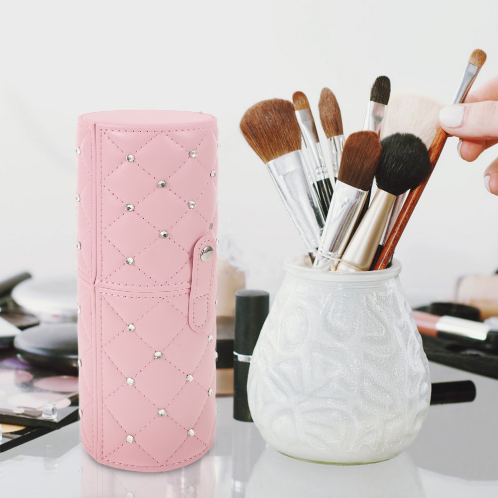 Desktop Make up Organizer Pen Cup Holder for Brushes Eyebrow Pencil Storage