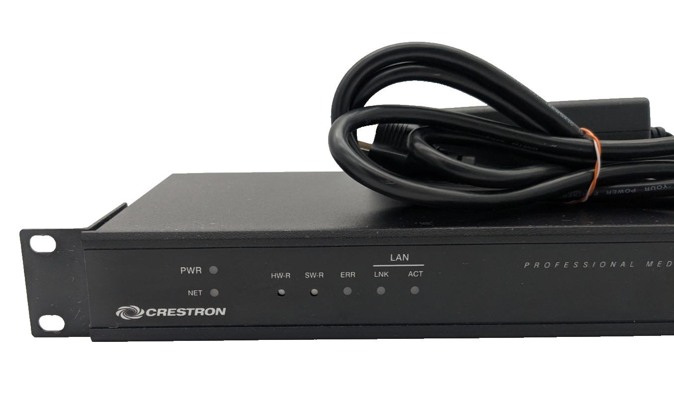 CRESTRON MC2E Professional Media Controller w/OEM Power Supply, Rack Mounts Used