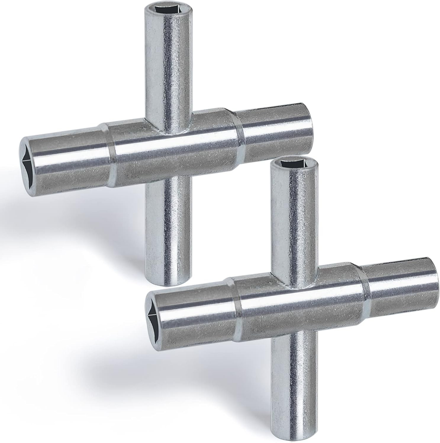 4 Way Sillcock Key Wrench Set, 1/4", 9/32", 5/16", 11/32" Water 2 PACK