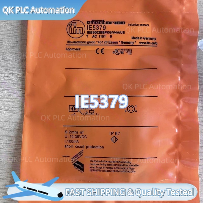 IE5379 1X NEW IFM IE5379 Inductive Sensors Fast Delivery
