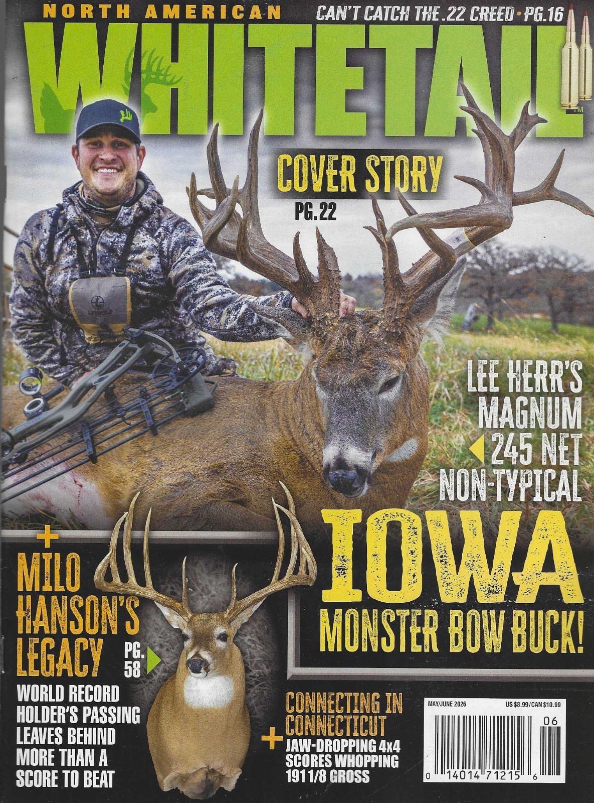 North American Whitetail  Magazine May 2026 Iowa Monster Buck!