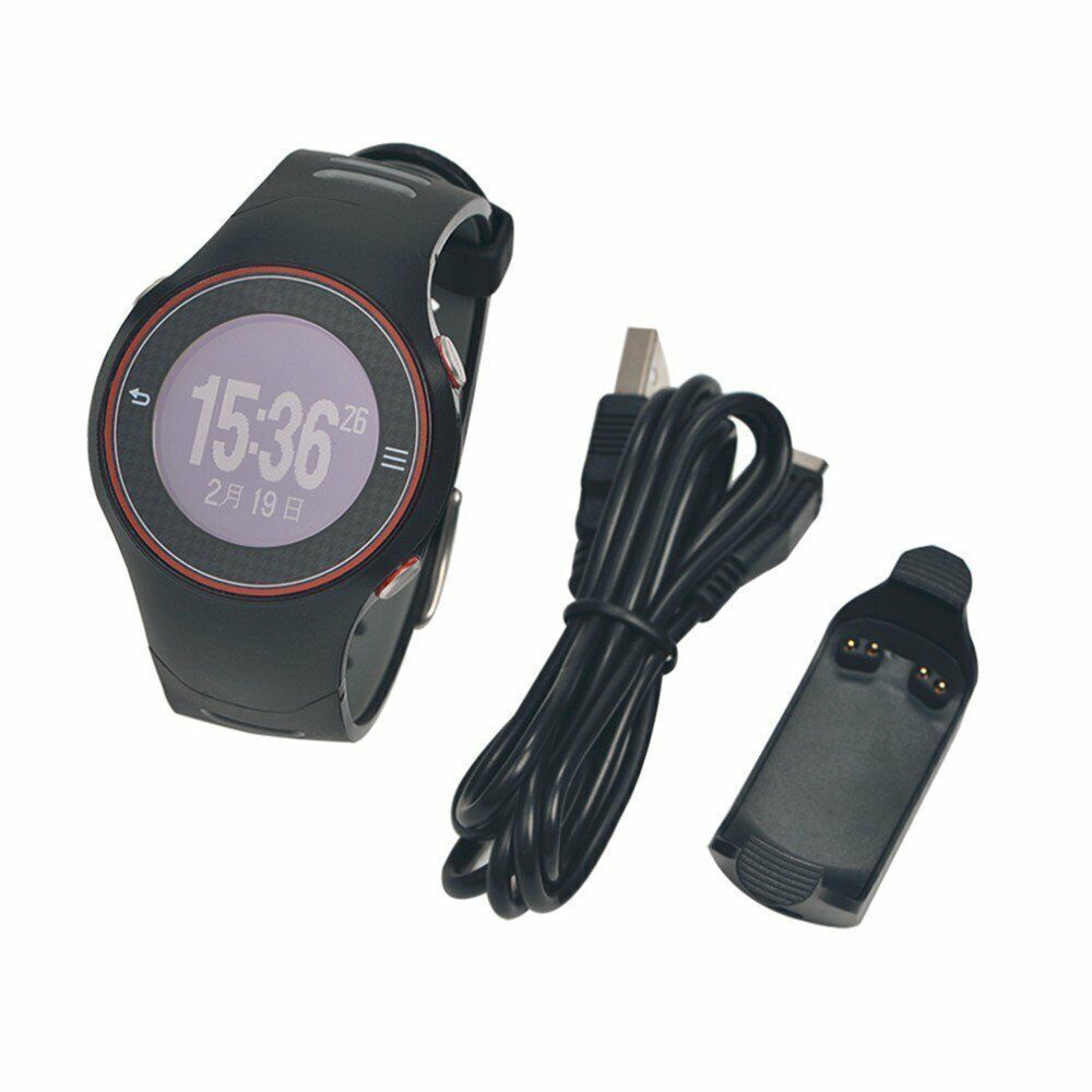 USB Data Clip + Cable Charging Cradle Charger For Garmin Approach S3 Golf Watch