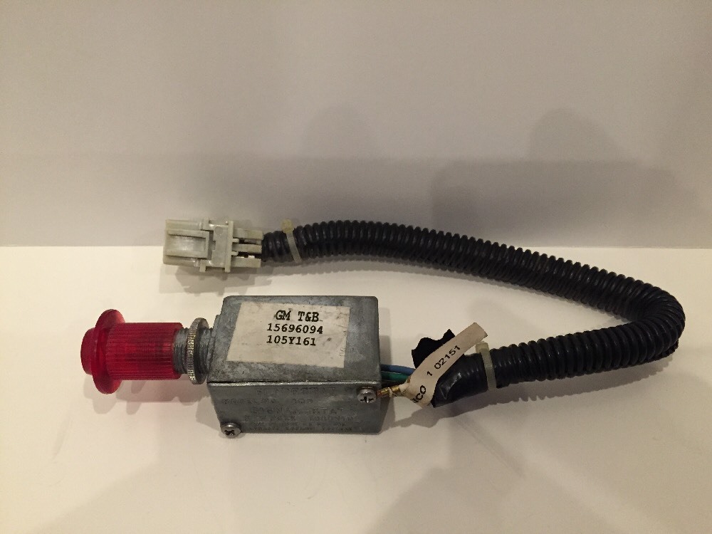 NOS KODIAK TOP KICK SCHOOL BUS HAZARD WARNING SWITCH 1993-2002 Vintage New