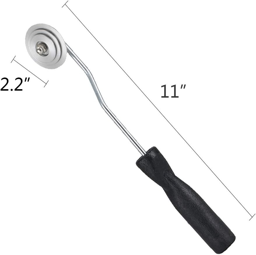 Fiberglass Roller Tools Kit, 4pcs Resin Laminating Bubble Set