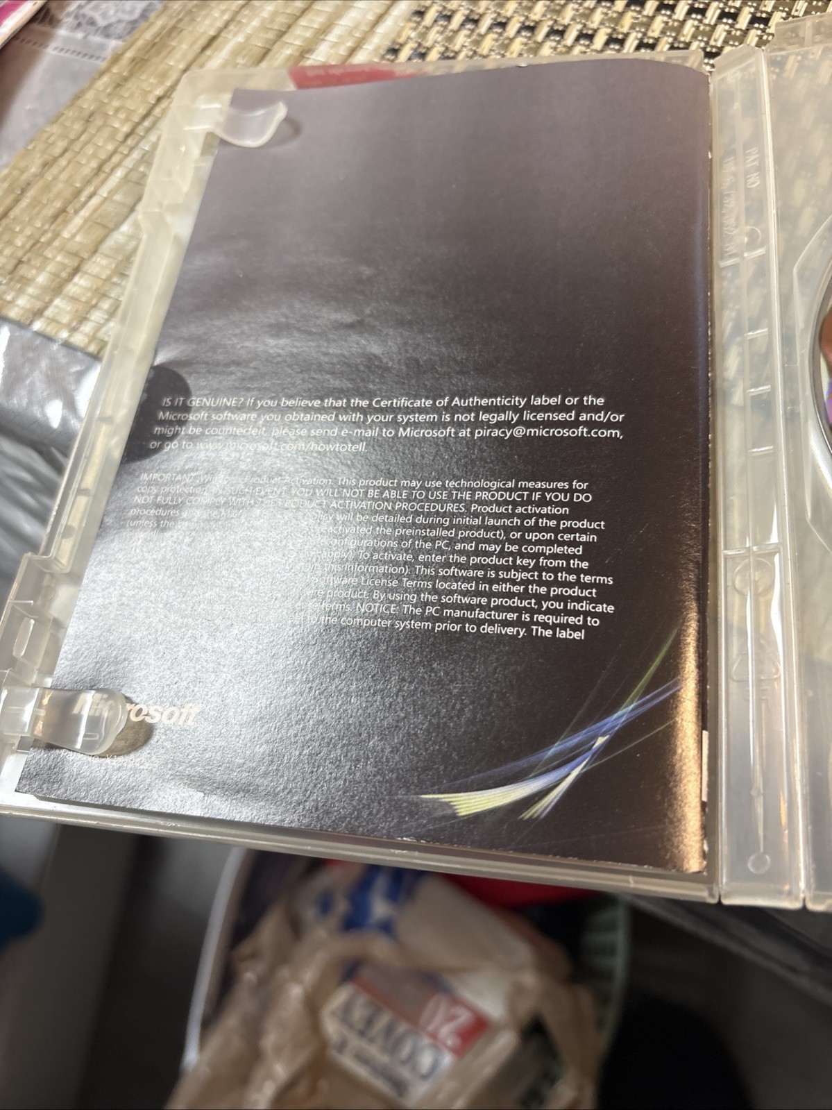 Microsoft Windows Vista Ultimate 64 Bit Software With Quick Start Guide