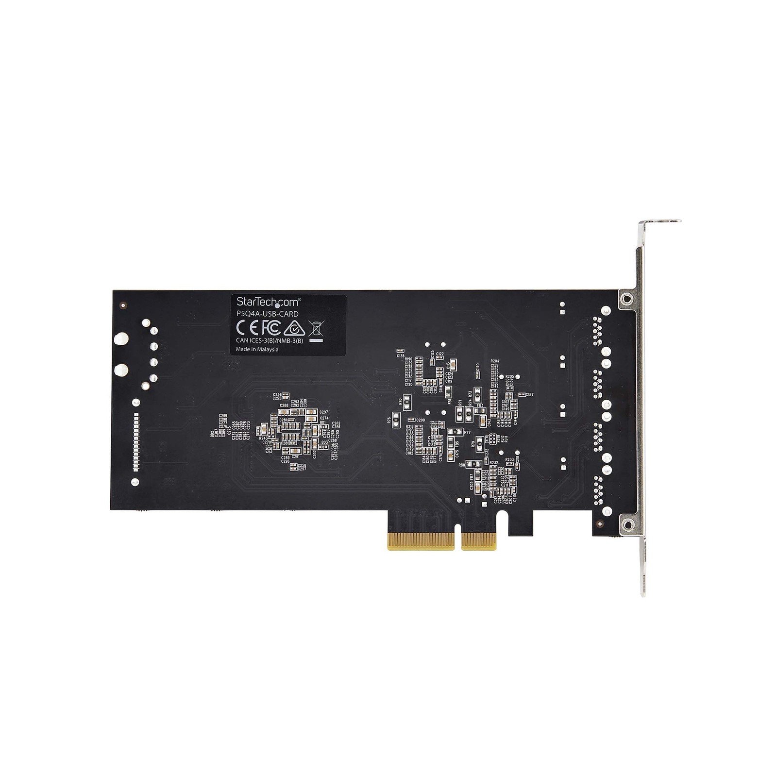 StarTech 4-Port USB PCIe Card. 4x USB-A Ports, Windows/macOS/Linux