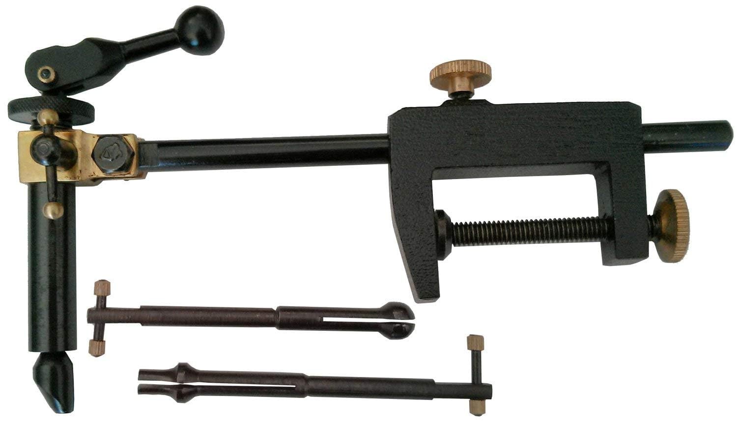 Rotary Fly Tying Vise with 360° Rotation - Adjustable for Teasers and Jigs