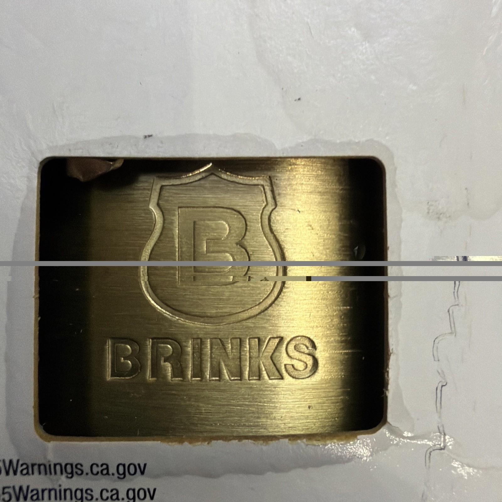 Brinks 161-40202 Solid Brass Padlock 40mm 2 Pack Keyed Alike High Security New