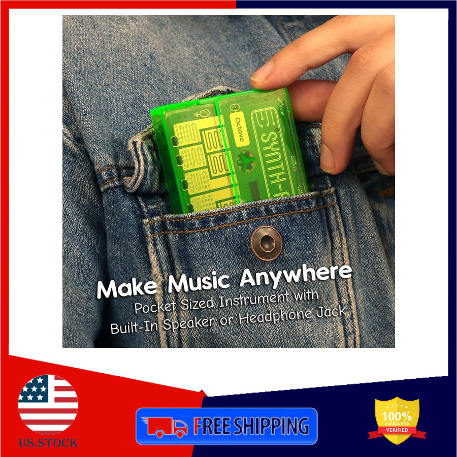 SynthASette: Create Your Own Banana Keyboard with This Cassette Sized Analog S