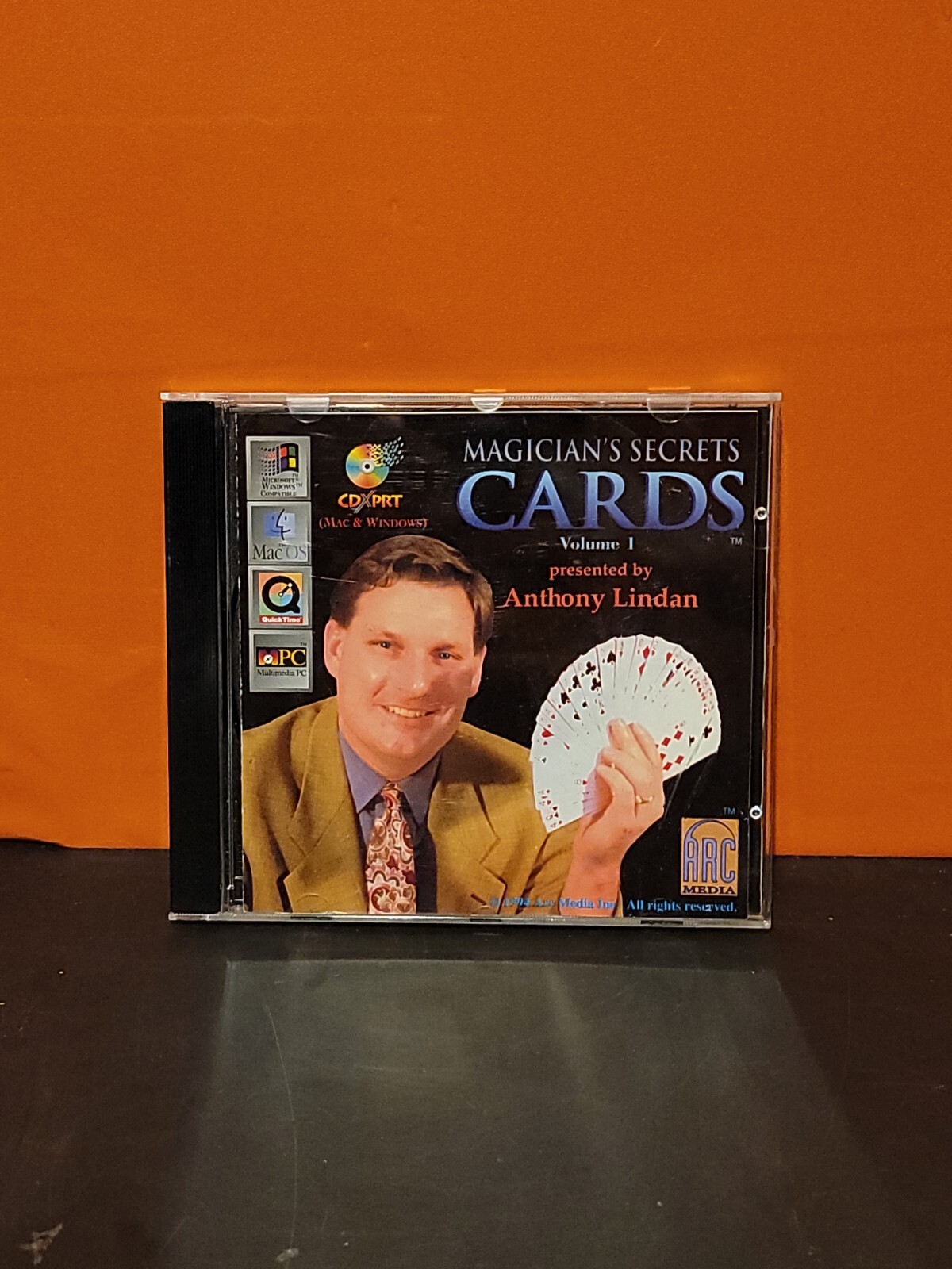 Magician's Secrets: Cards Volume 1 Presented by Anthony Lindan (PC, 1994)