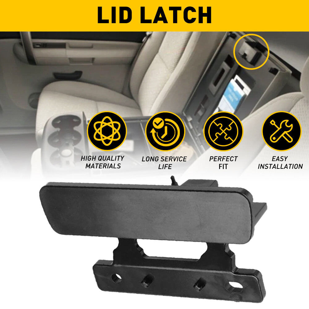 Center Console Armrest Latch Lid Fit 2007-2014 Chevrolet Silverado & GMC Sierra