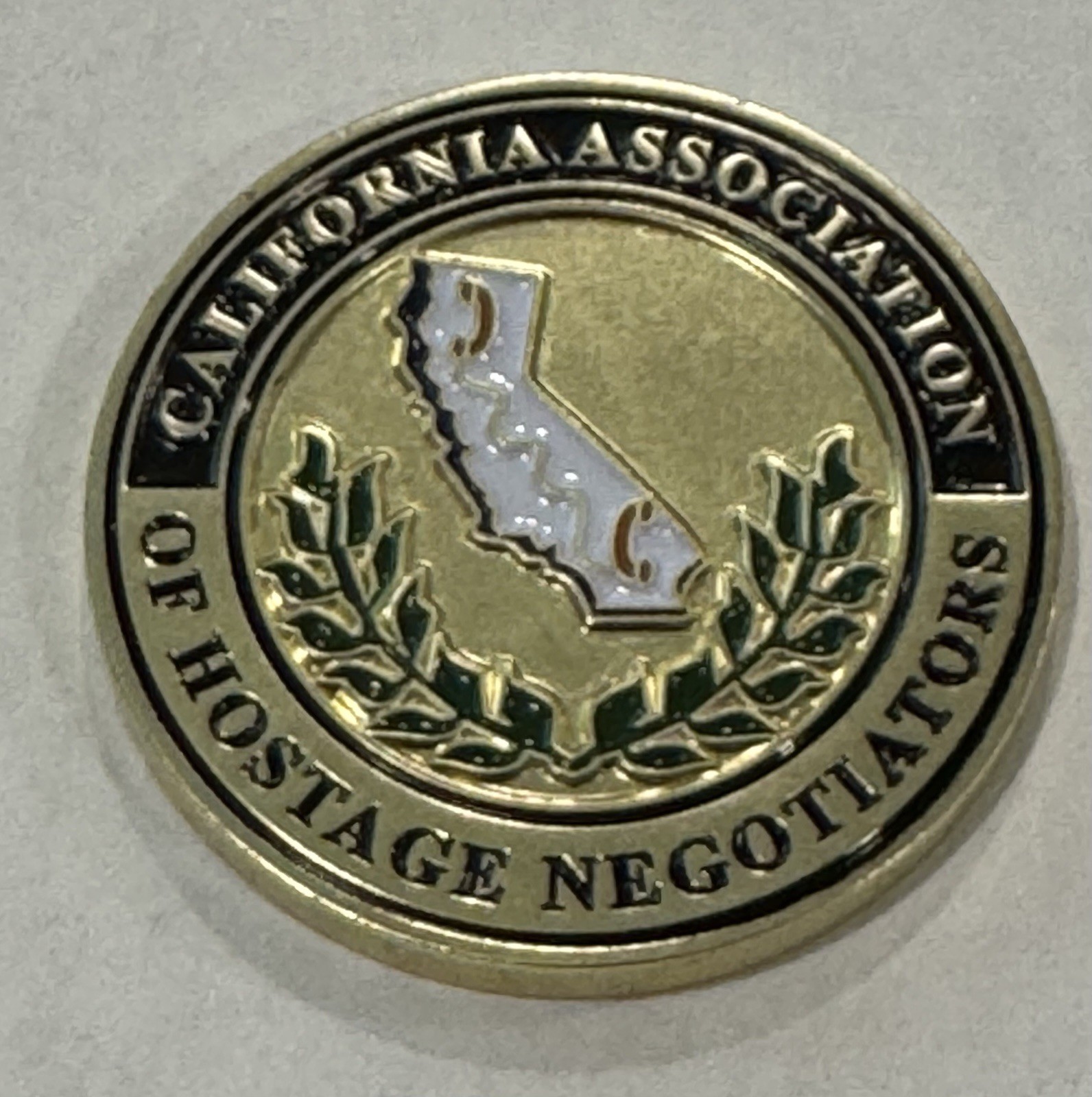 California Association of Hostage Negotiators Challenge Coin