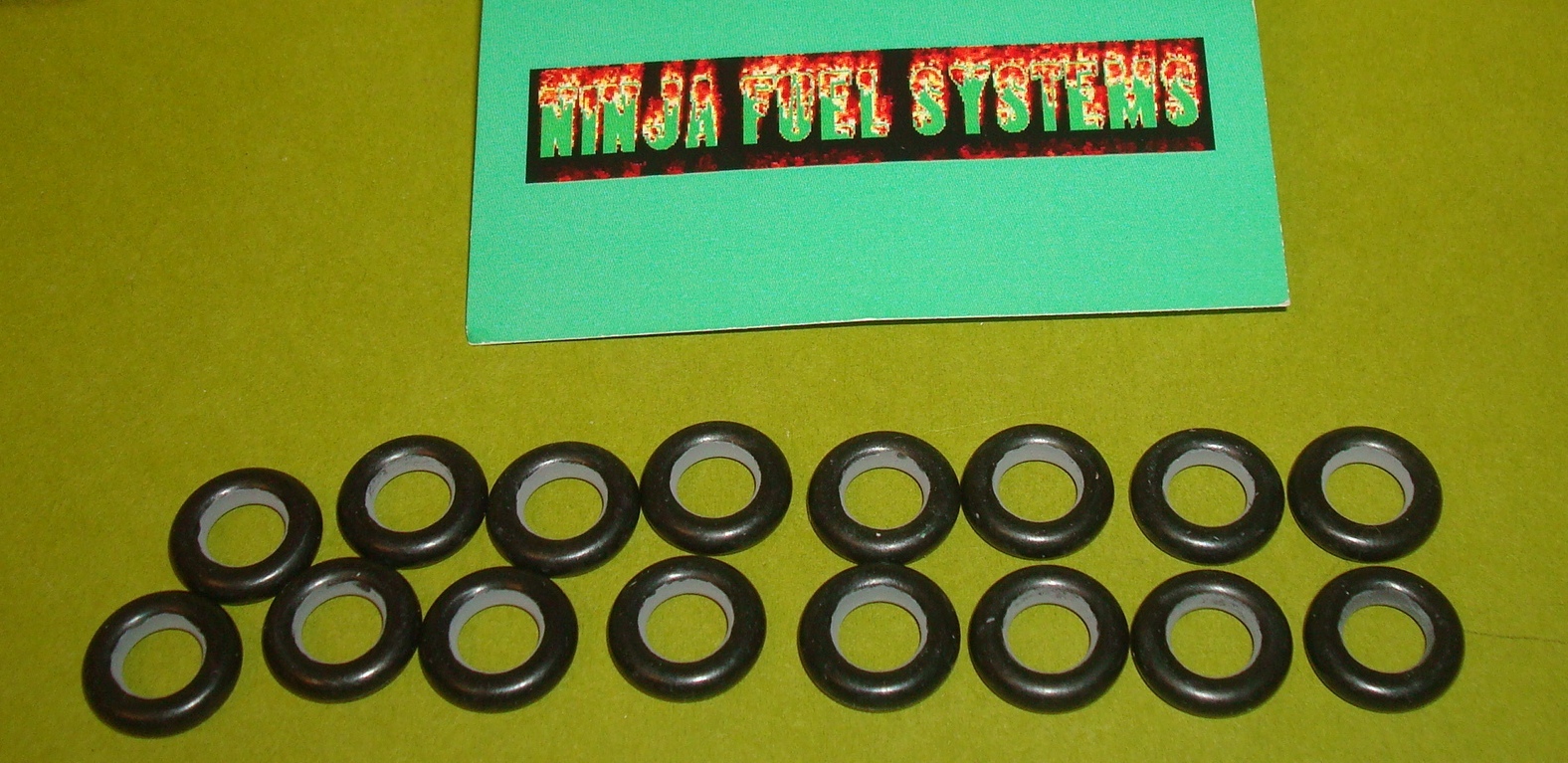 PORT FUEL INJECTOR ORING O RING SET OF 16 BUNA FORD TRUCK F150 250 350 302 351