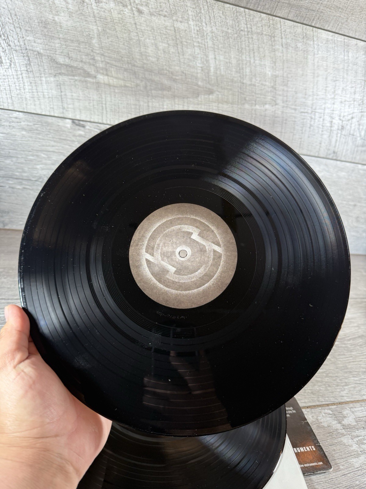 NATIVE INSTRUMENTS TRAKTOR SCRATCH CONTROL VINYL 12" BLACK - 2007