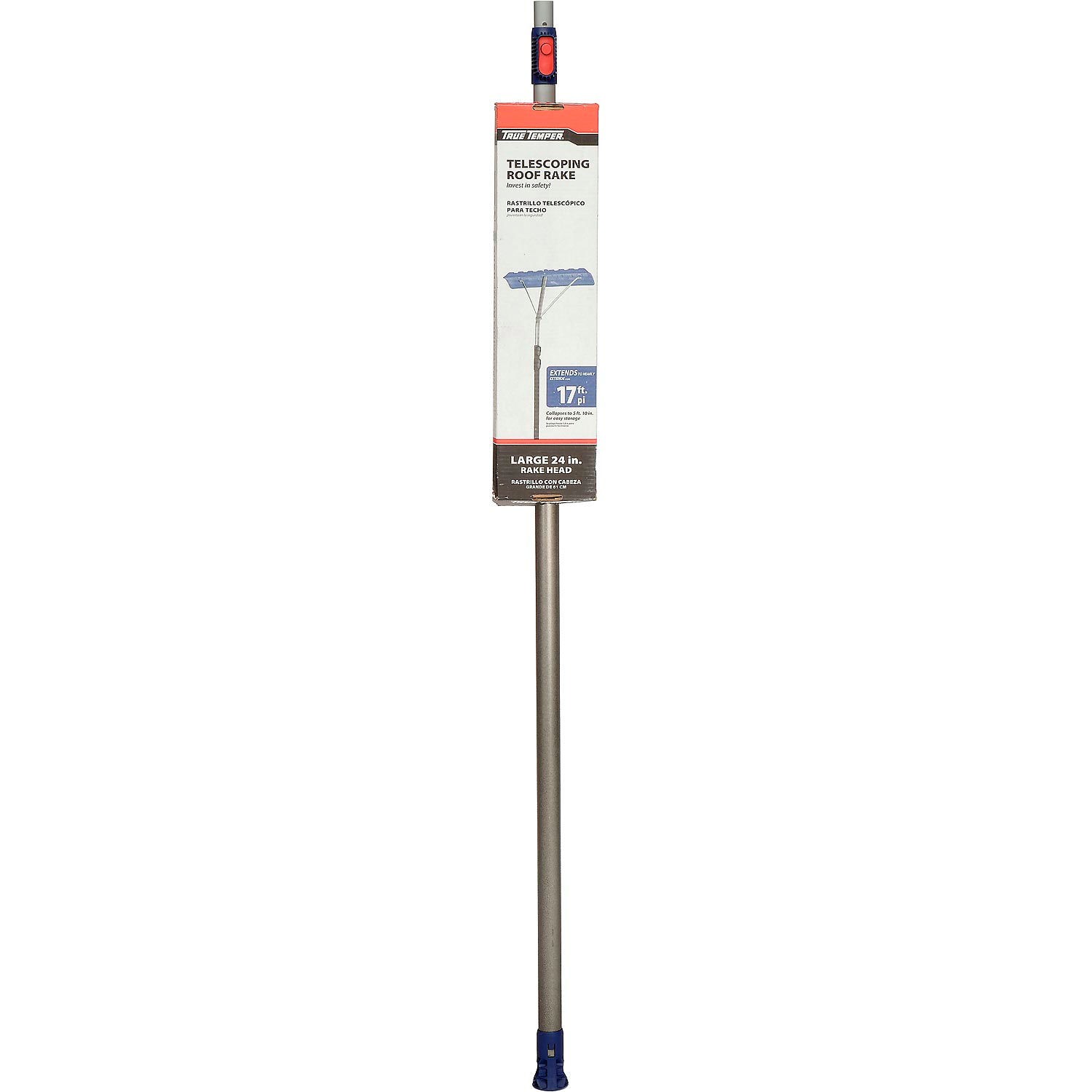 True Temper 193055510 True Temper174; Telescoping Roof Rake