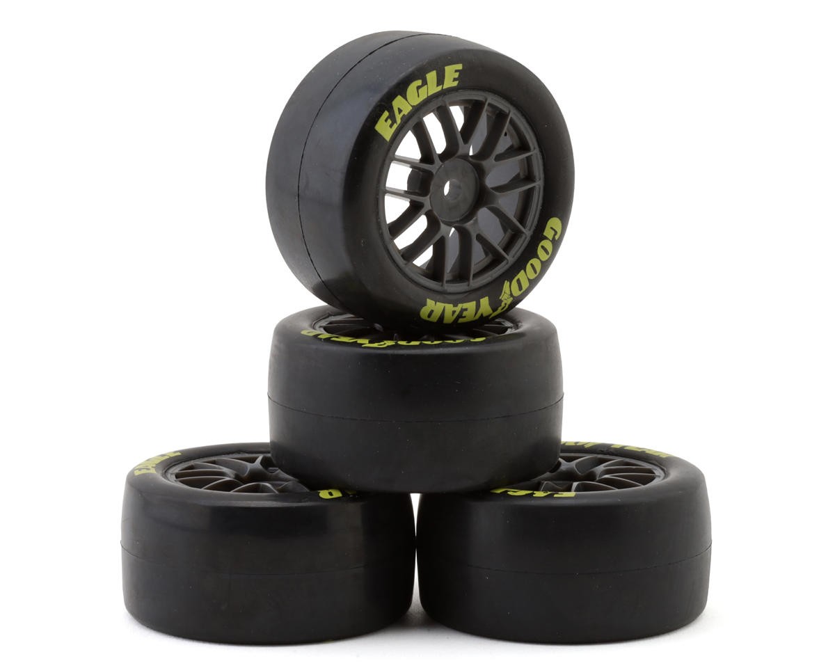 Losi NASCAR Goodyear Eagle Pre-Mounted Tires (4) (Soft) [LOS-1937]
